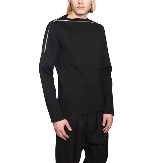 JUUN J FELPA CON COLLO IN MAGLIA Sottocosto