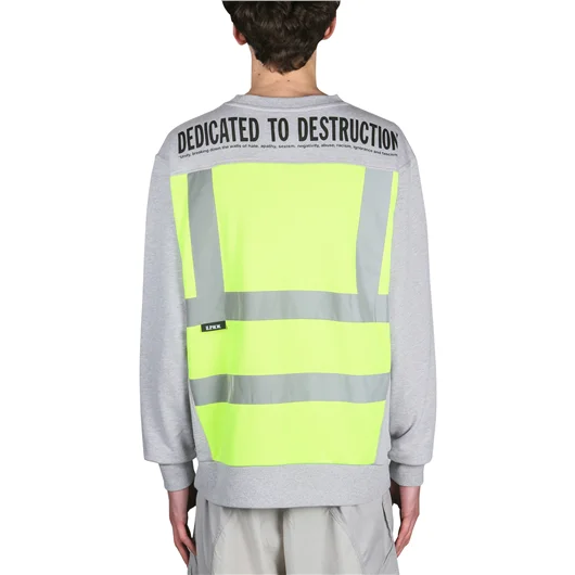 U.P.W.W. FELPA CREWNECK CON INSERTI Negozi Online