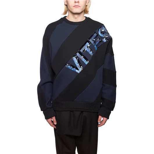 JUUN J FELPA GIROCOLLO OVERSIZE Presa