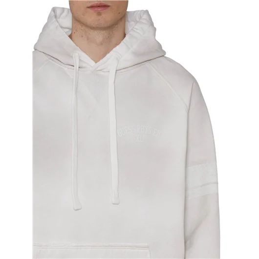 GUESS USA FELPA IN COTONE CON CAPPUCCIO Outlet