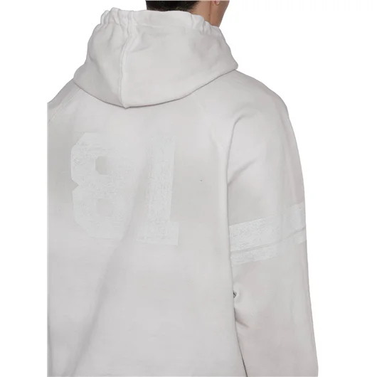 GUESS USA FELPA IN COTONE CON CAPPUCCIO Outlet