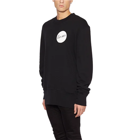 ANN DEMEULEMEESTER FELPA IN COTONE CON STAMPA In Saldo