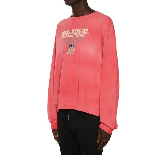 GUESS USA FELPA LOGO IN COTONE Vendite stagionali