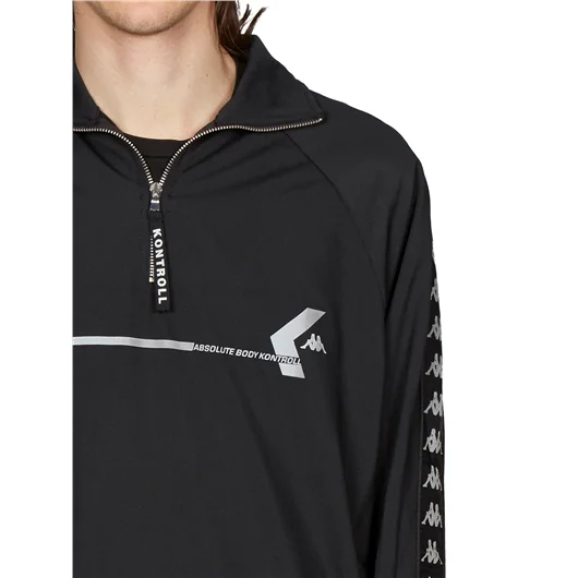 KAPPA KONTROLL FELPA TRACK TOP HALF ZIP Offerta San Valentino
