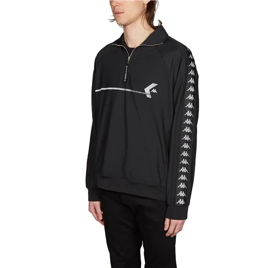 KAPPA KONTROLL FELPA TRACK TOP HALF ZIP Offerta San Valentino