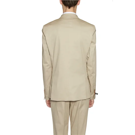 DANIELE ALESSANDRINI GIACCA IN COTONE DUE BOTTONI Latest fashion