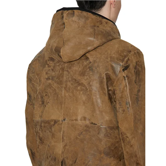 DANIELE BASTA GIUBBOTTO IN CAMOSCIO Super sconto