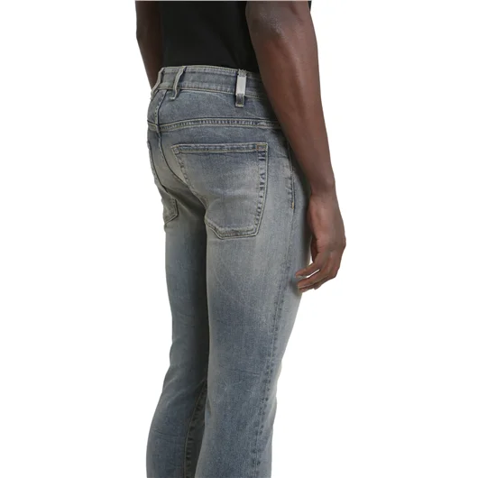 REPRESENT JEANS IN DENIM WASHED BLU Soddisfazione Garantita