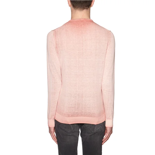 DANIELE ALESSANDRINI MAGLIA GIROCOLLO IN COTONE Shopping Online