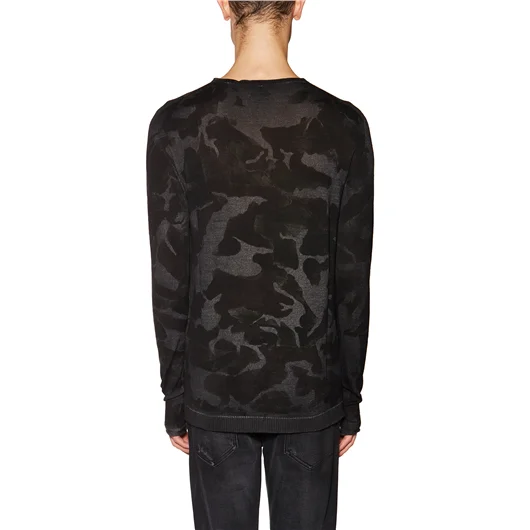 MD75 MAGLIA IN LANA CAMOUFLAGE Nuova