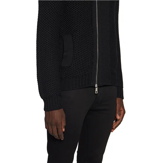 PAOLO PECORA MAGLIA IN LANA CON ZIP Moda