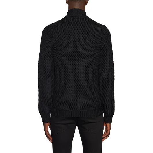 PAOLO PECORA MAGLIA IN LANA CON ZIP Moda