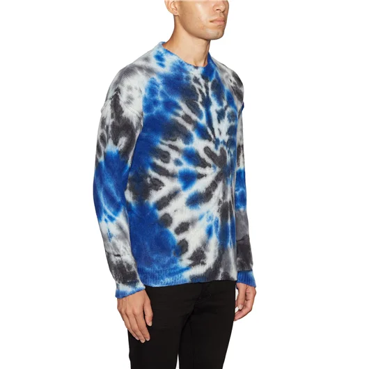 DANIELE ALESSANDRINI MAGLIA TIE DYE IN LANA Prezzo di fabbrica