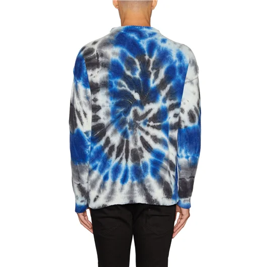 DANIELE ALESSANDRINI MAGLIA TIE DYE IN LANA Prezzo di fabbrica