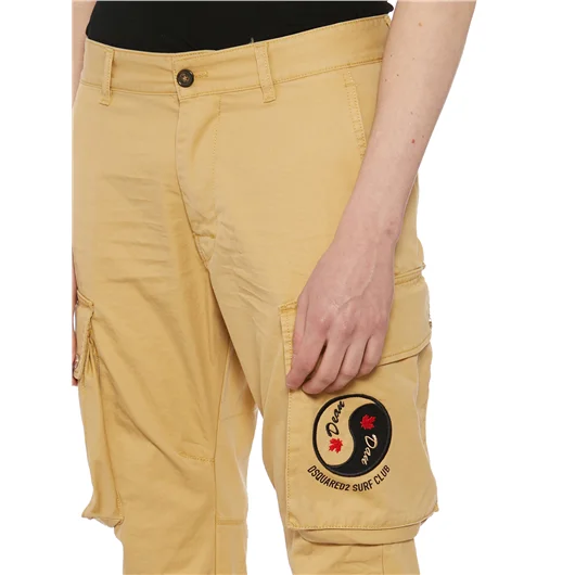 DSQUARED PANTALONE CARGO IN COTONE Shopping online