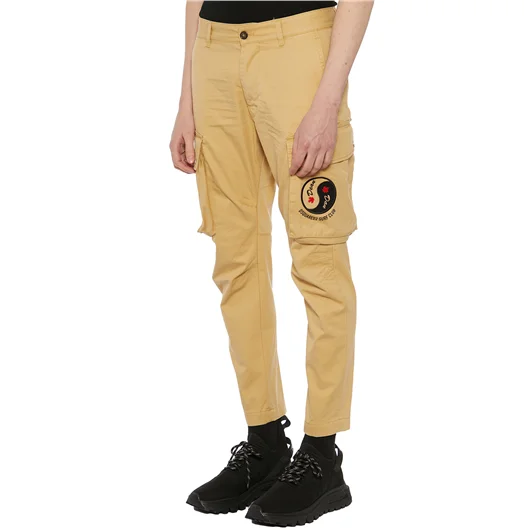 DSQUARED PANTALONE CARGO IN COTONE Shopping online