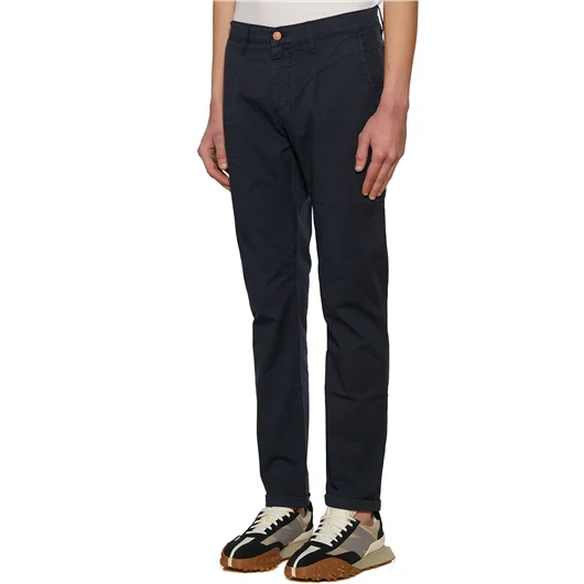 DANIELE ALESSANDRINI PANTALONE CHINO IN COTONE Cyber Monday