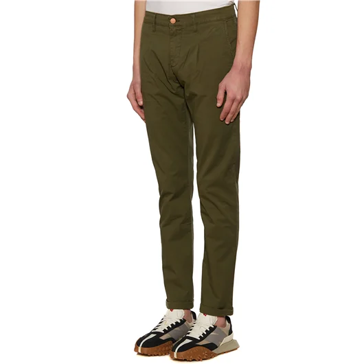 DANIELE ALESSANDRINI PANTALONE CHINO IN COTONE Offerta natalizia