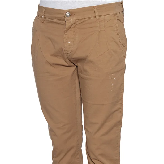 DANIELE ALESSANDRINI PANTALONE CHINO IN COTONE Offerta Pasqua