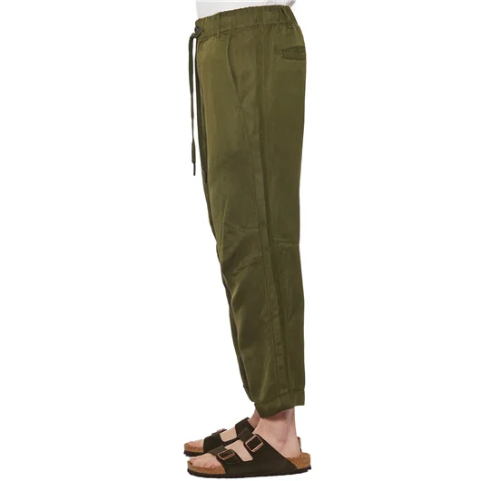 ANDREA YA'AQOV PANTALONE IN COTONE E LINO Offerte esclusive
