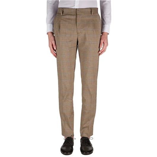 DANIELE ALESSANDRINI PANTALONE IN COTONE STRETCH Grandi sconti