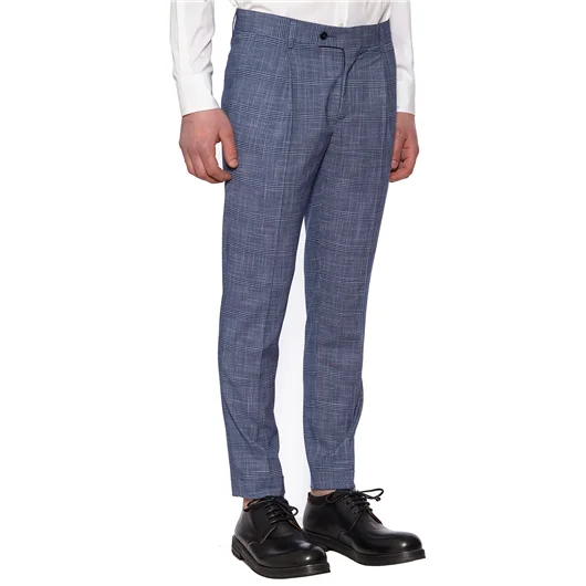 DANIELE ALESSANDRINI PANTALONE IN GALLES Comprane uno, ottenene uno gratis