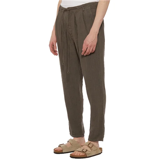 DAUB PANTALONE IN LINO Super Saving Price