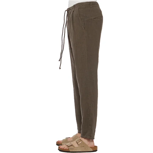 DAUB PANTALONE IN LINO Super Saving Price