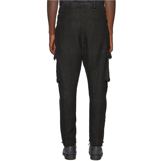 MASNADA PANTALONE IN LINO Ritorno libero
