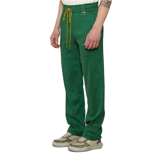 RHUDE PANTALONE IN MISTO LINO ACQUISTA ORA
