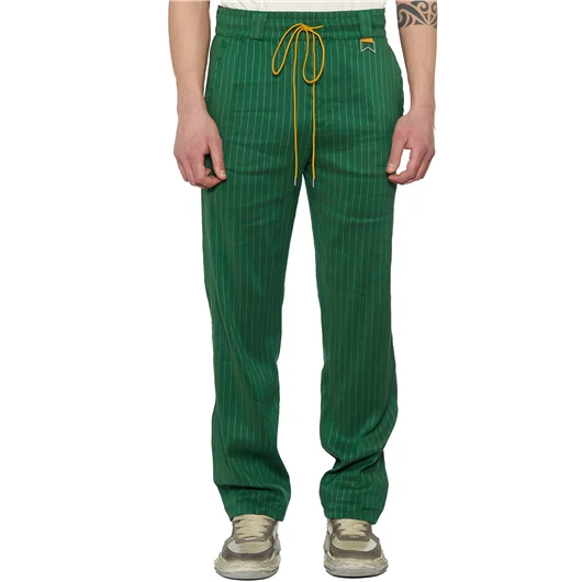 RHUDE PANTALONE IN MISTO LINO ACQUISTA ORA