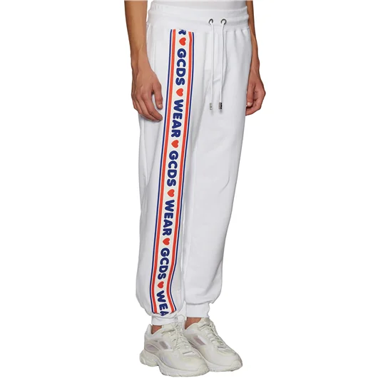 GCDS PANTALONE TAPE LOGO Italia