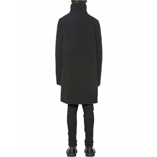 DAUB PARKA ASIMMETRICO IN COTONE E LANA Promozione Limitata