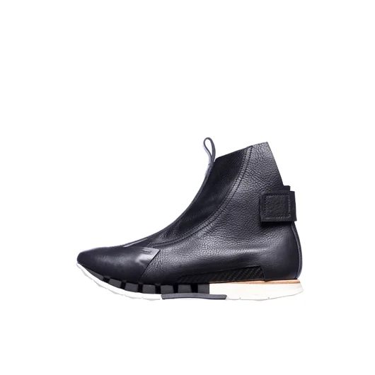 ARTSELAB SNEAKER ALTA IN PELLE Vendita Calda