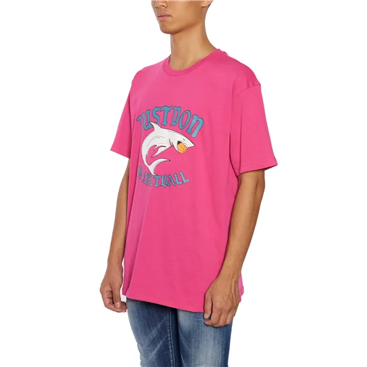 JUST DON T-SHIRT GIROCOLLO IN COTONE Cyber Monday