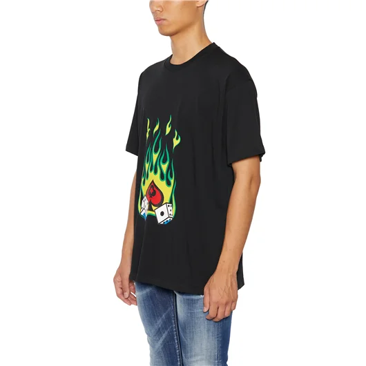 JUST DON T-SHIRT GIROCOLLO IN COTONE Offerta Pasqua