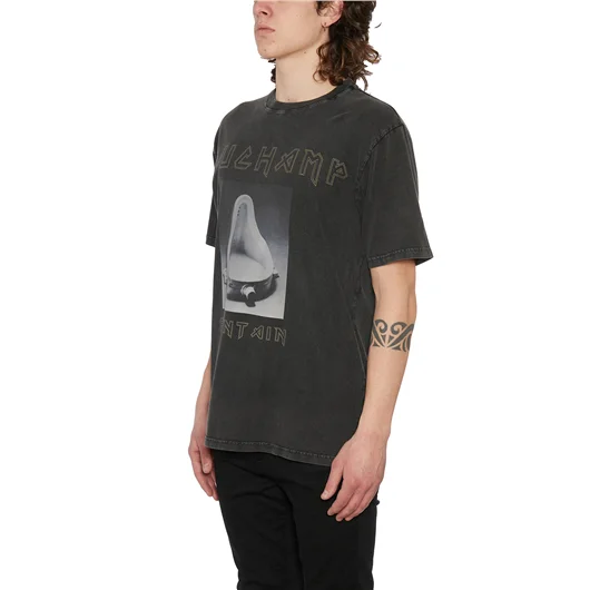 DEATHMASK T-SHIRT GIROCOLLO IN COTONE Offerta Anniversario