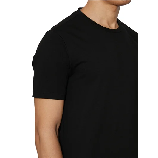 DANIELE ALESSANDRINI T-SHIRT GIROCOLLO IN COTONE Vendita calda