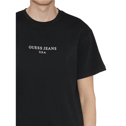GUESS USA T-SHIRT GIROCOLLO IN COTONE Offerta temporanea