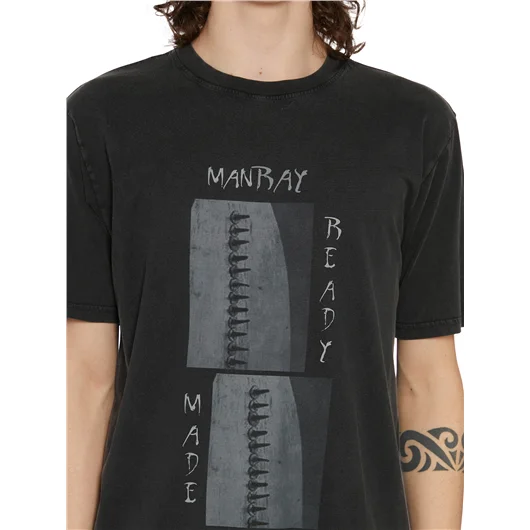 DEATHMASK T-SHIRT GIROCOLLO IN COTONE Offerte esclusive