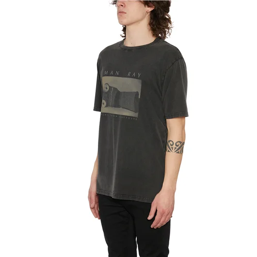 DEATHMASK T-SHIRT GIROCOLLO IN COTONE Lightning offer