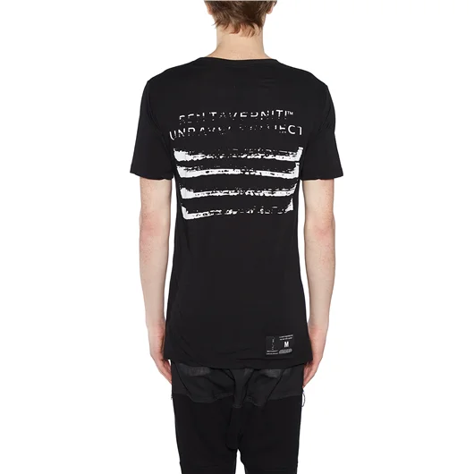 BEN TAVERNITI UNRAVEL T-SHIRT IN COTONE BT WALL Liquidazione