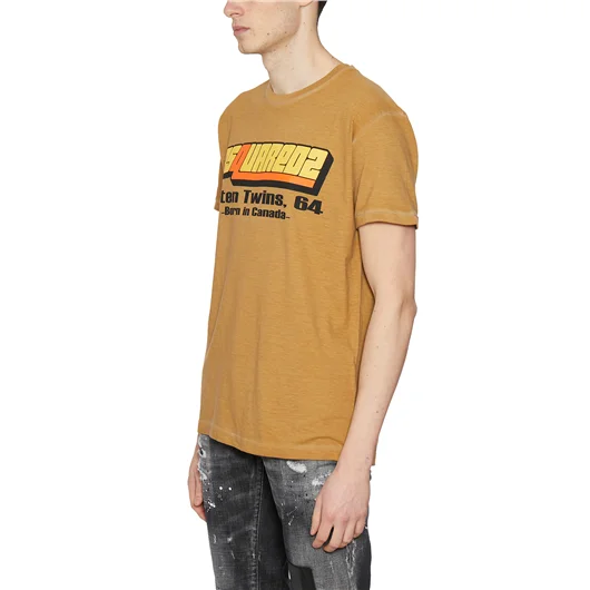 DSQUARED T-SHIRT IN COTONE CON STAMPA Offerte giornaliere