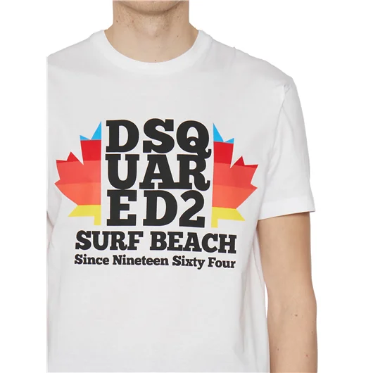 DSQUARED T-SHIRT IN COTONE CON STAMPA Sconti VIP