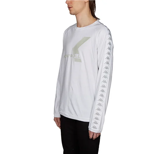 KAPPA KONTROLL T-SHIRT IN COTONE M/L CON LOGO ACQUISTA ORA