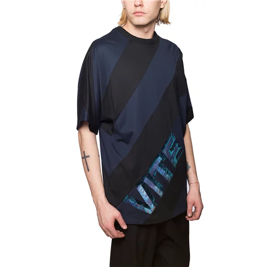 JUUN J T-SHIRT OVERSIZE IN COTONE Officina