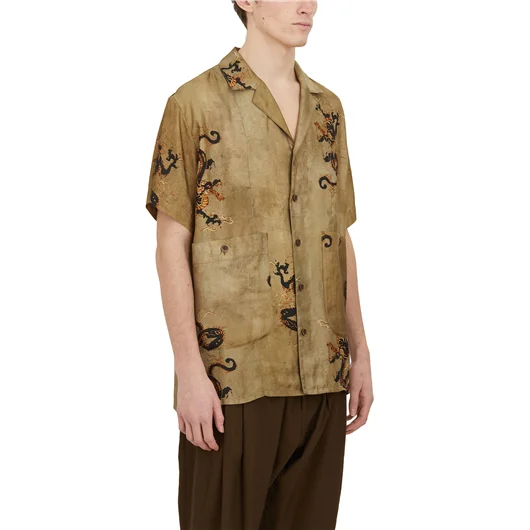 UMA WANG CAMICIA TERRY IN CUPRO Fino Al -60%