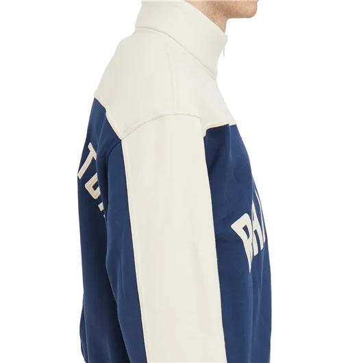 RHUDE FELPA MEZZA ZIP LOGO Affare Del Giorno