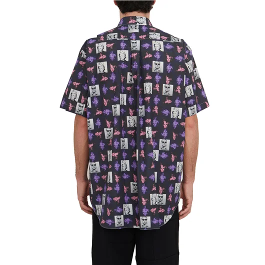 COMME DES GARCONS Shirt CAMICIA IN COTONE CON STAMPA Offerta speciale