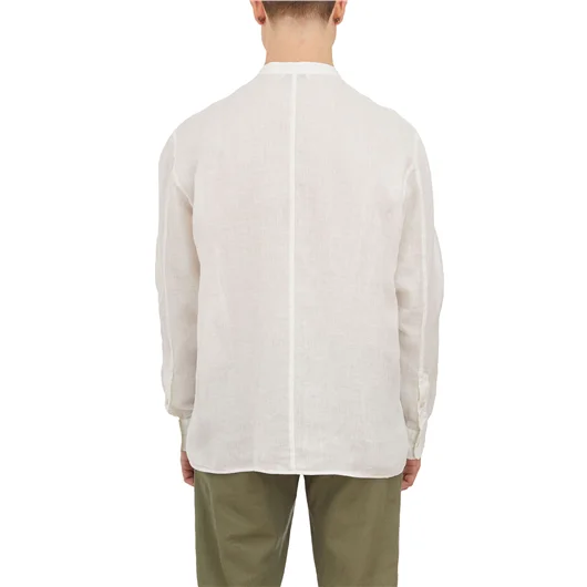 PAOLO PECORA CAMICIA IN LINO Fornitura limitata